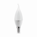 Лампа Gauss Свеча на ветру 9.5W 950lm 6500K E14 LED 1/10/50